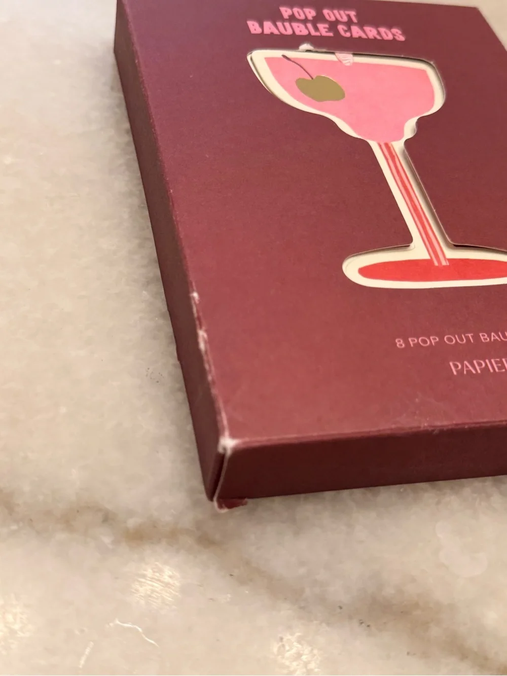 Papier X Anthropologie Pop Out Bauble Cards 8 pcs